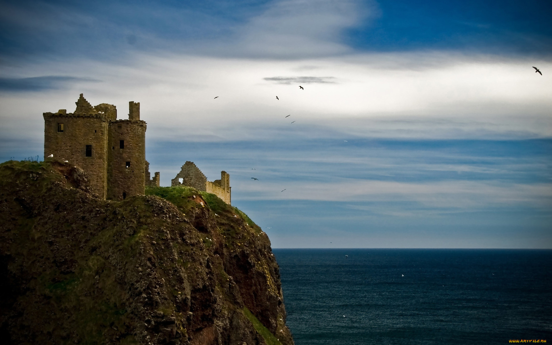 dunnottar castle, aberdeenshire, scotland, ,  , dunnottar, castle